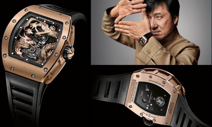 Thành Long cùng chiếc đồng hồ Richard Mille