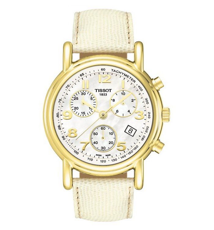 Đồng hồ nữ Tissot đẹp Carson Ladies Chronograph
