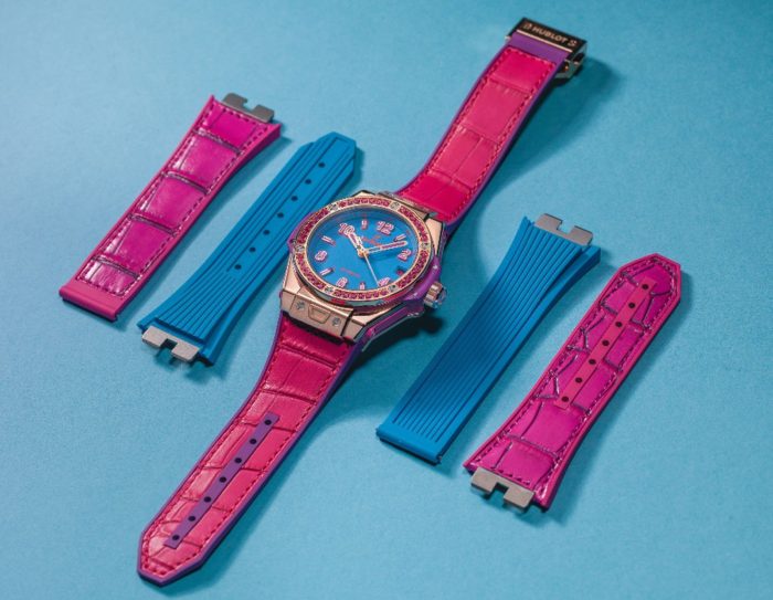Bộ dây đồng hồ Hublot nữ Pop Art Ladies
