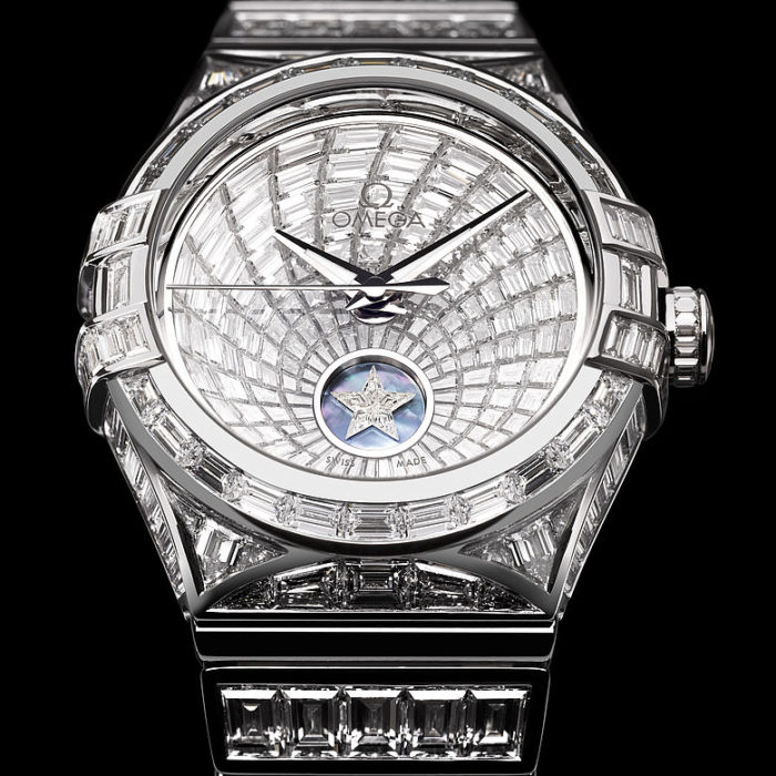 đồng hồ Omega đắt nhất thế giới gắn đá quý