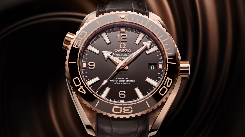 Đồng hồ Omega nữ Seamaster Planet Ocean "Chocolate" giá 18.700 USD