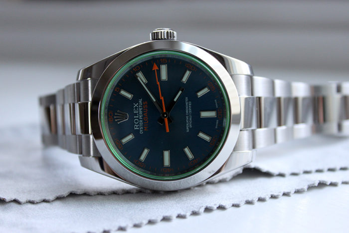Đồng hồ Rolex 6 số mặt xanh