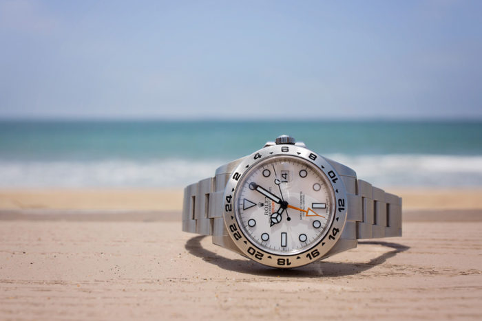 Đồng hồ Rolex 6 số dây thép không gỉ