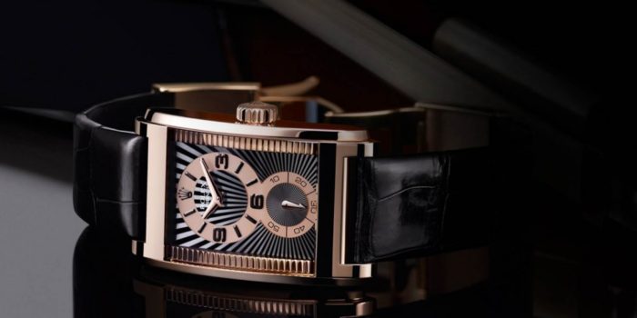 Đồng hồ Rolex dây da nam