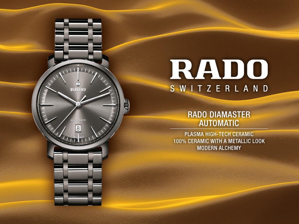 Đồng hồ Rado nữ dây đá bền bỉ theo tháng năm