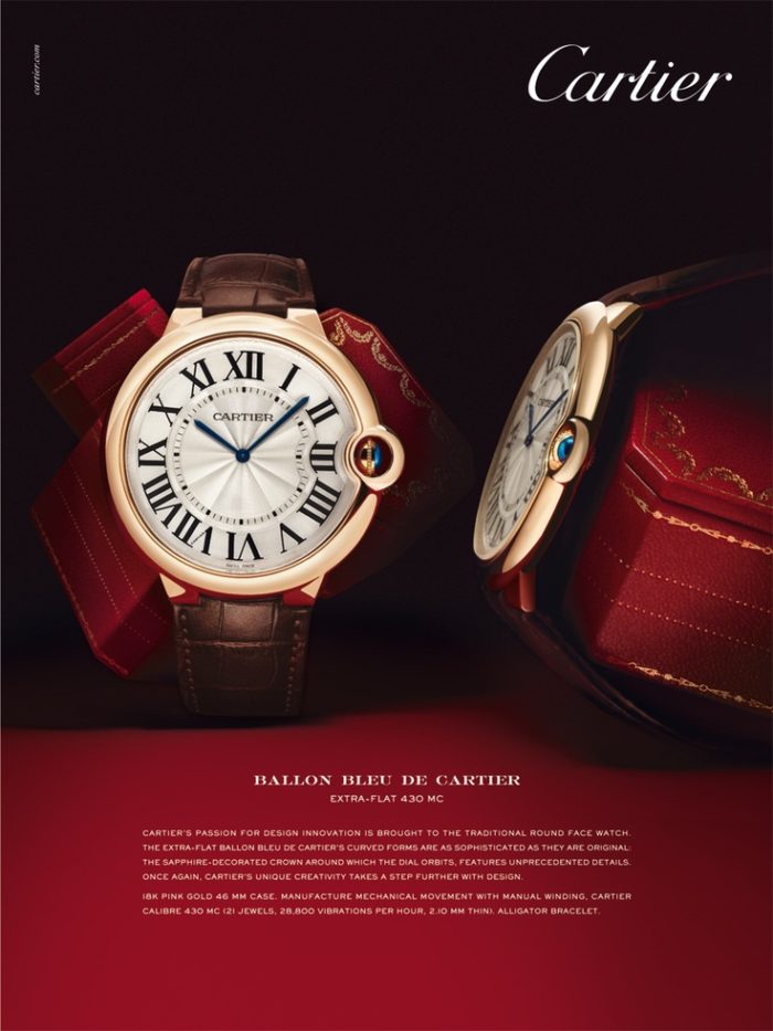 Dòng sản phẩm thương hiệu đồng hồ Cartier nữ