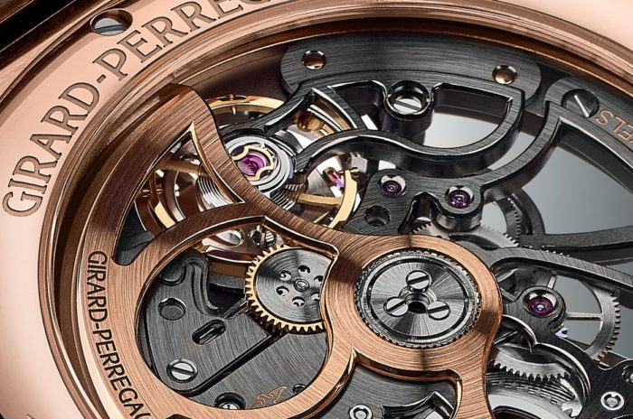 Bộ máy đồng hồ Girard Perregaux Laureato Skeleton