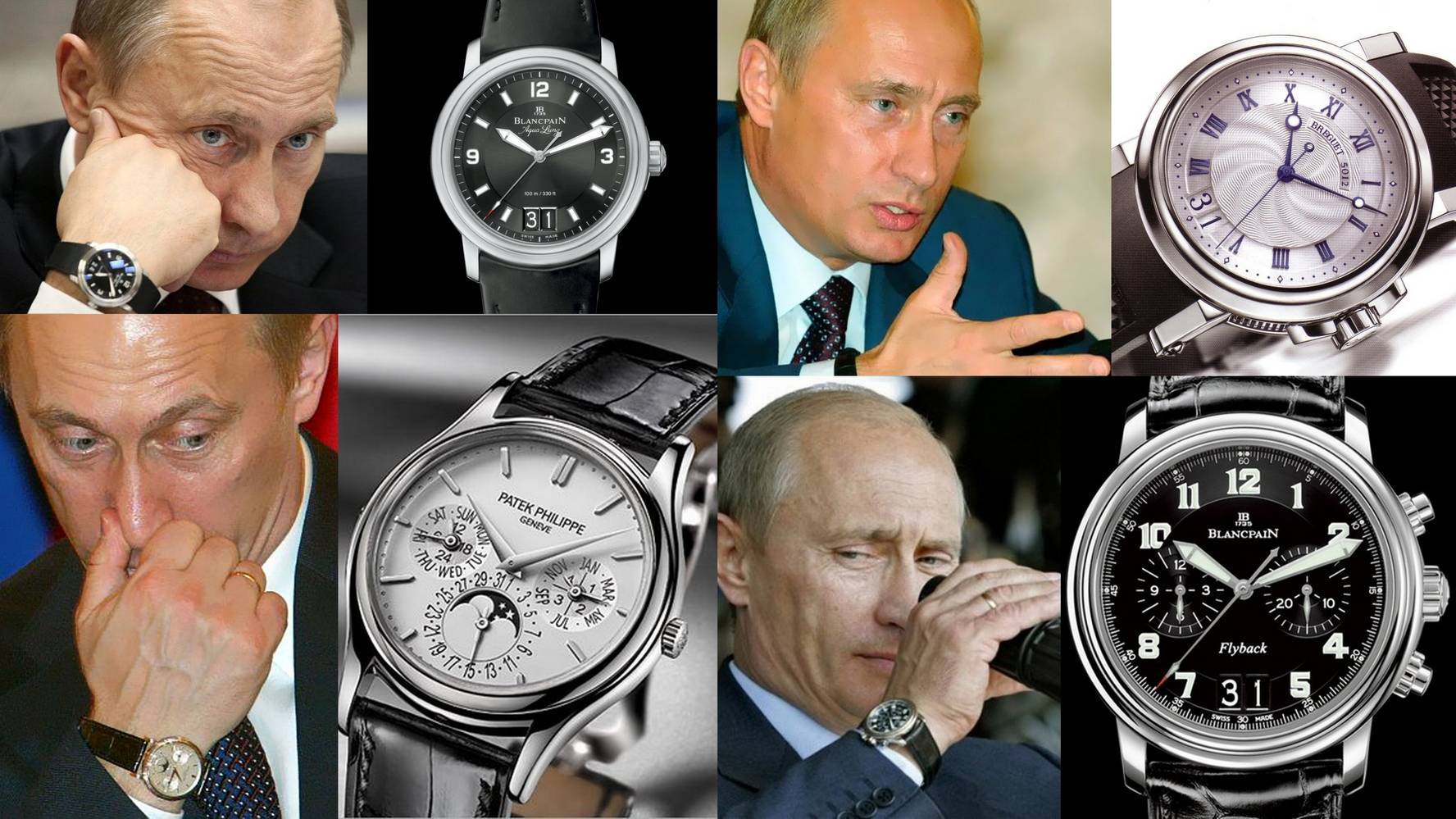 Erkunden Sie Patek Philippe's Autobahnausstellung von Präsident Putin