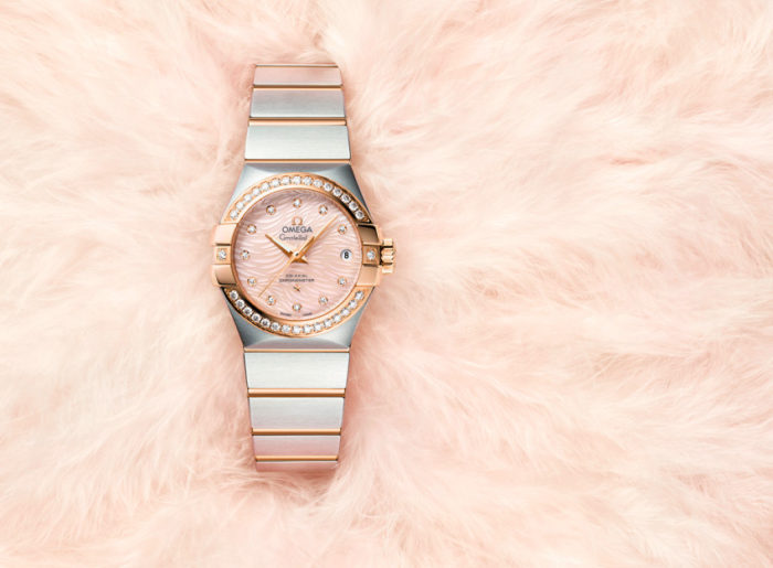 Đồng hồ Omega đôi Constellation nữ