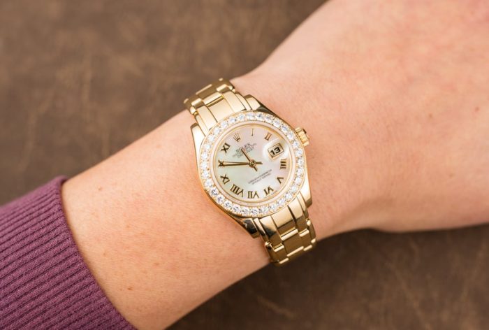 đồng hồ rolex đính kim cương đẹp