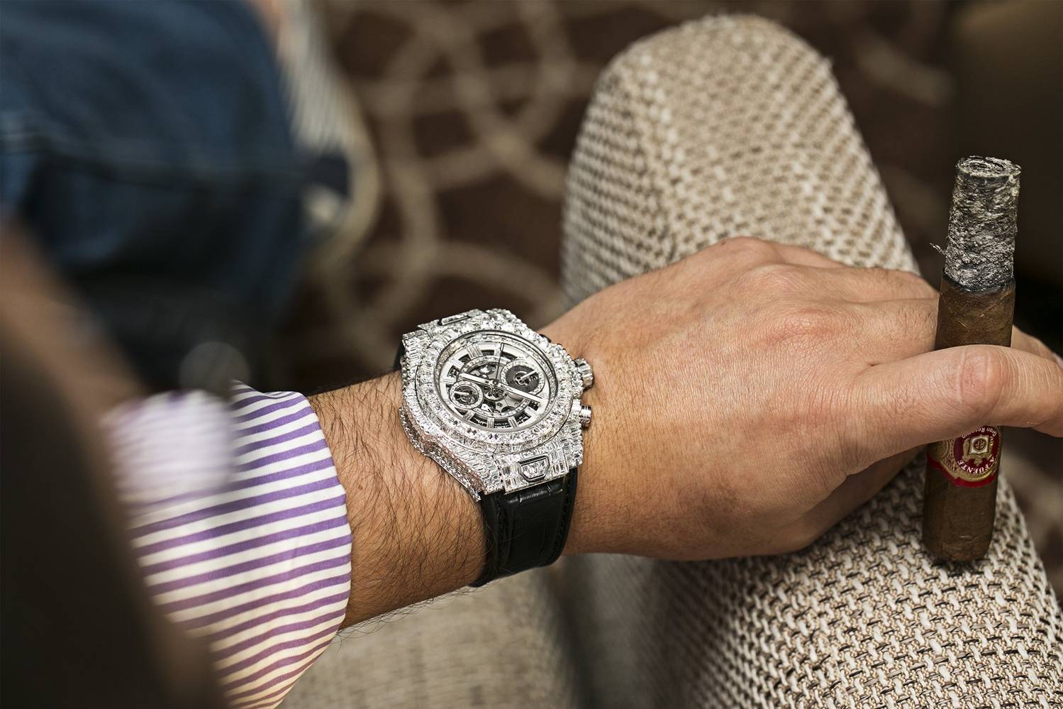 Hublot Million Dollar Black Caviar Bang