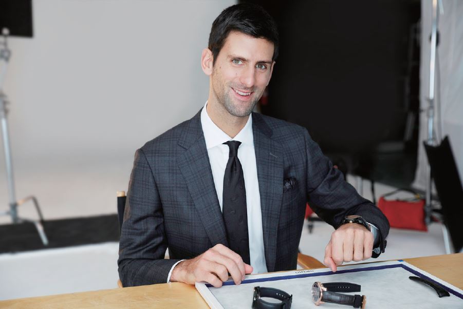 Djokovic đại sứ thương hiệu đồng hồ