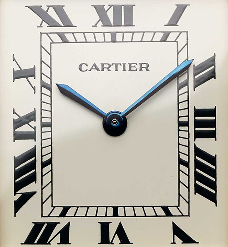 duong ray của cartier tank