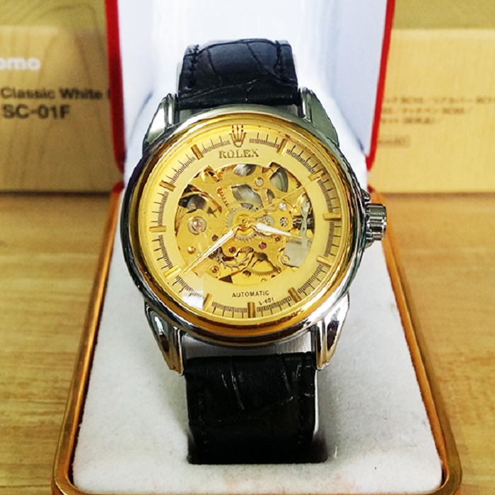 Xả Kho 3 Ngày] Đồng Hồ Cơ Nam Lộ Máy Dây Da Bò Cao Cấp, Đồng Hồ Nam Cơ, Đồng  Hồ Cơ - Đồng Hồ Cơ Nam
