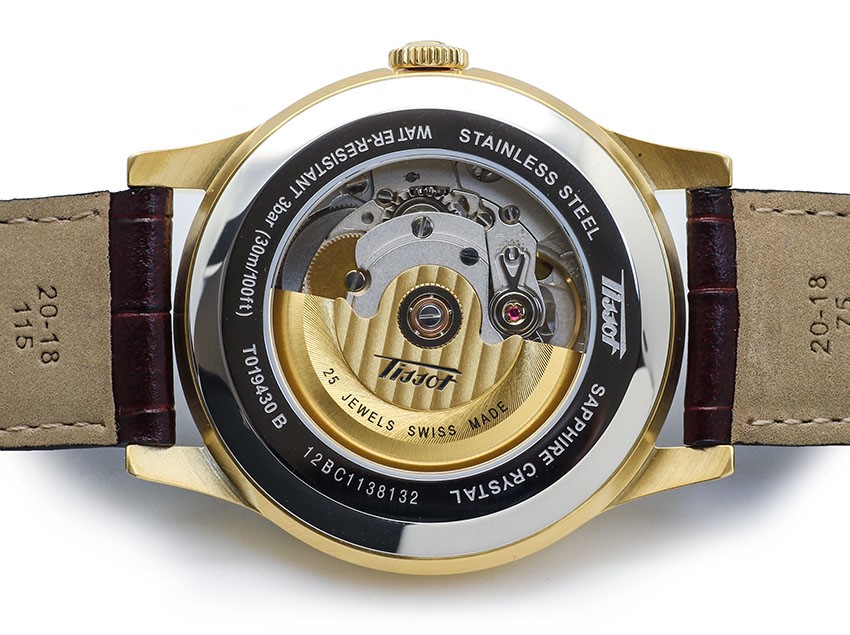 đồng hồ cơ lộ máy tissot