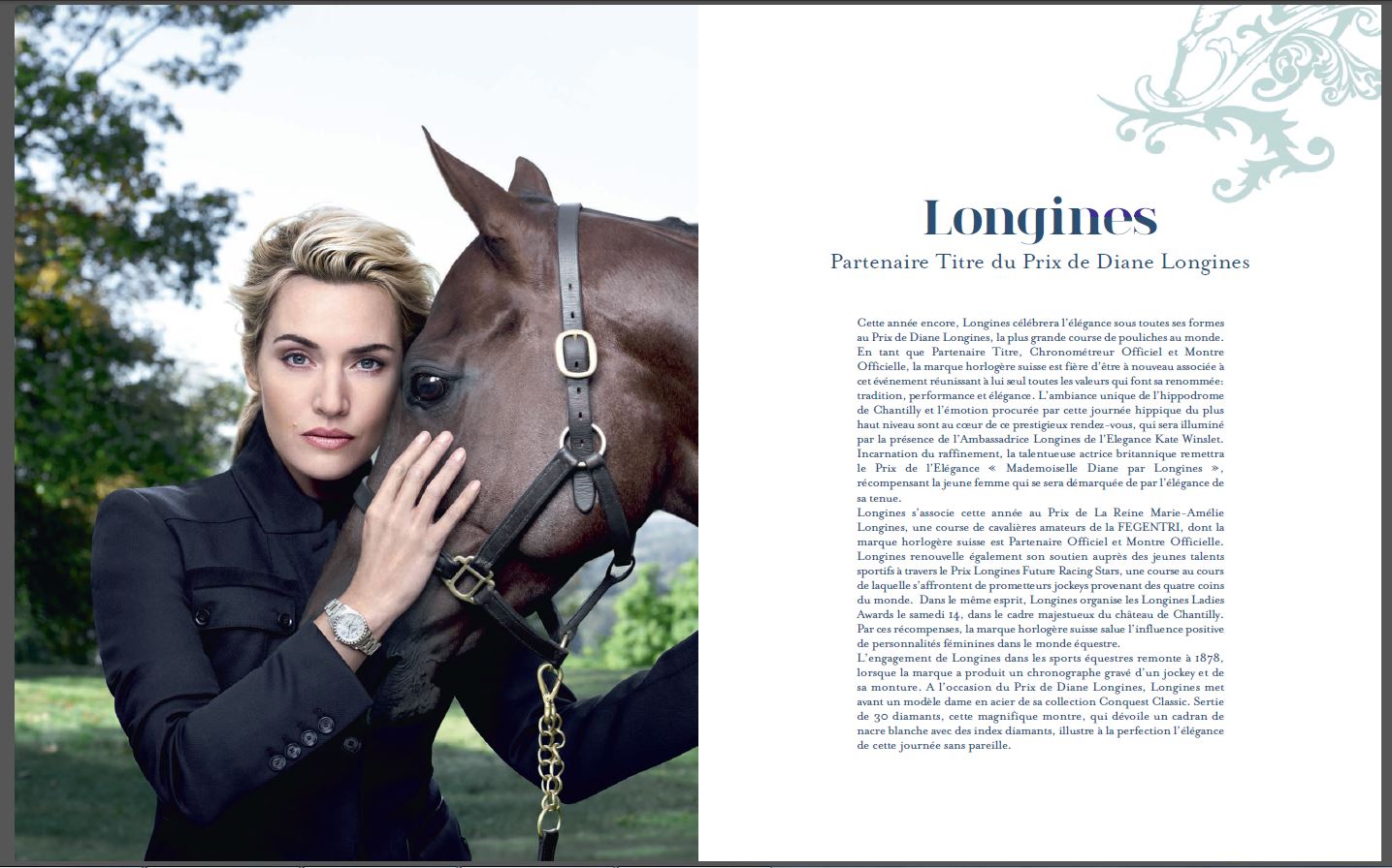 Đại sứ về sắc đẹp của ông hoàng đồng hồ Longines
