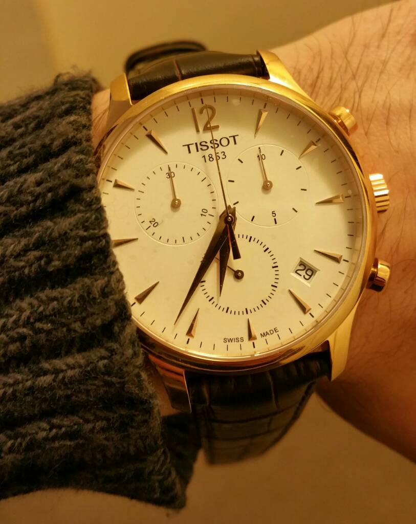 Đồng hồ Tissot Tradition Rose Gold Chronograph