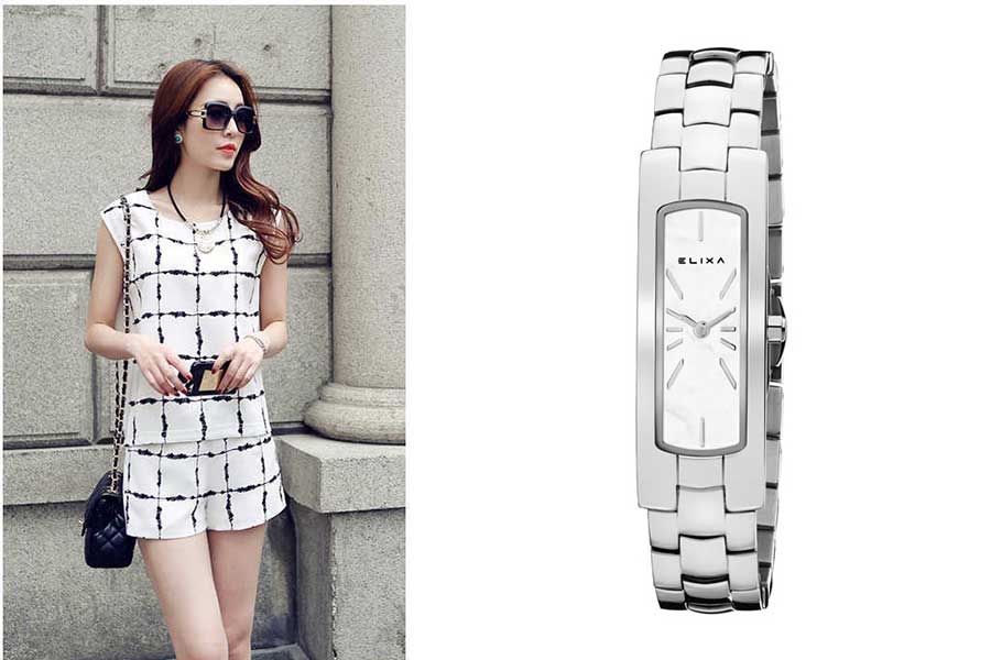 đồng hồ nữ quartz tầm trung