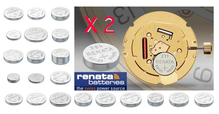 các loại pin đồng hồ
