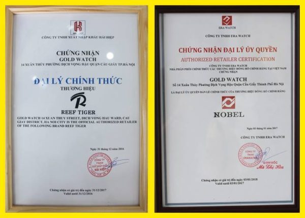 Mua đồng hồ chính hãng tại những đại lí được ủy quyền