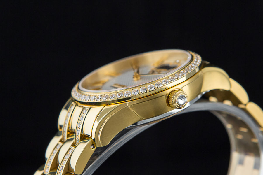Thiết kế đồng hồ Automatic nữ hiệu Nobel mạ vàng sắc nét