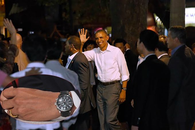 Nhãn hiệu đồng hồ Jorg Gray JG 6500 được Obama đeo khi thăm Việt Nam