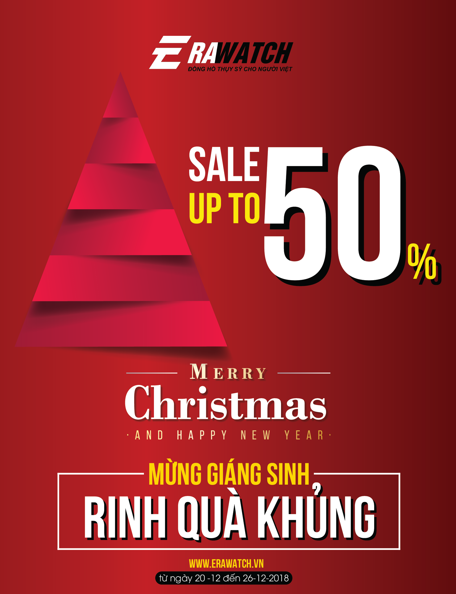 Mừng giáng sinh rinh quà khủng cùng Erawatch