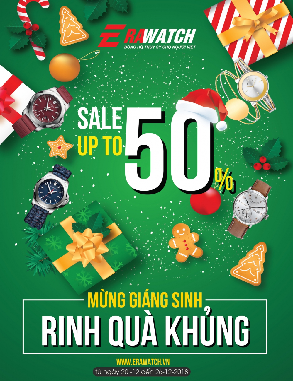 Mừng giáng sinh rinh quà khủng cùng Erawatch